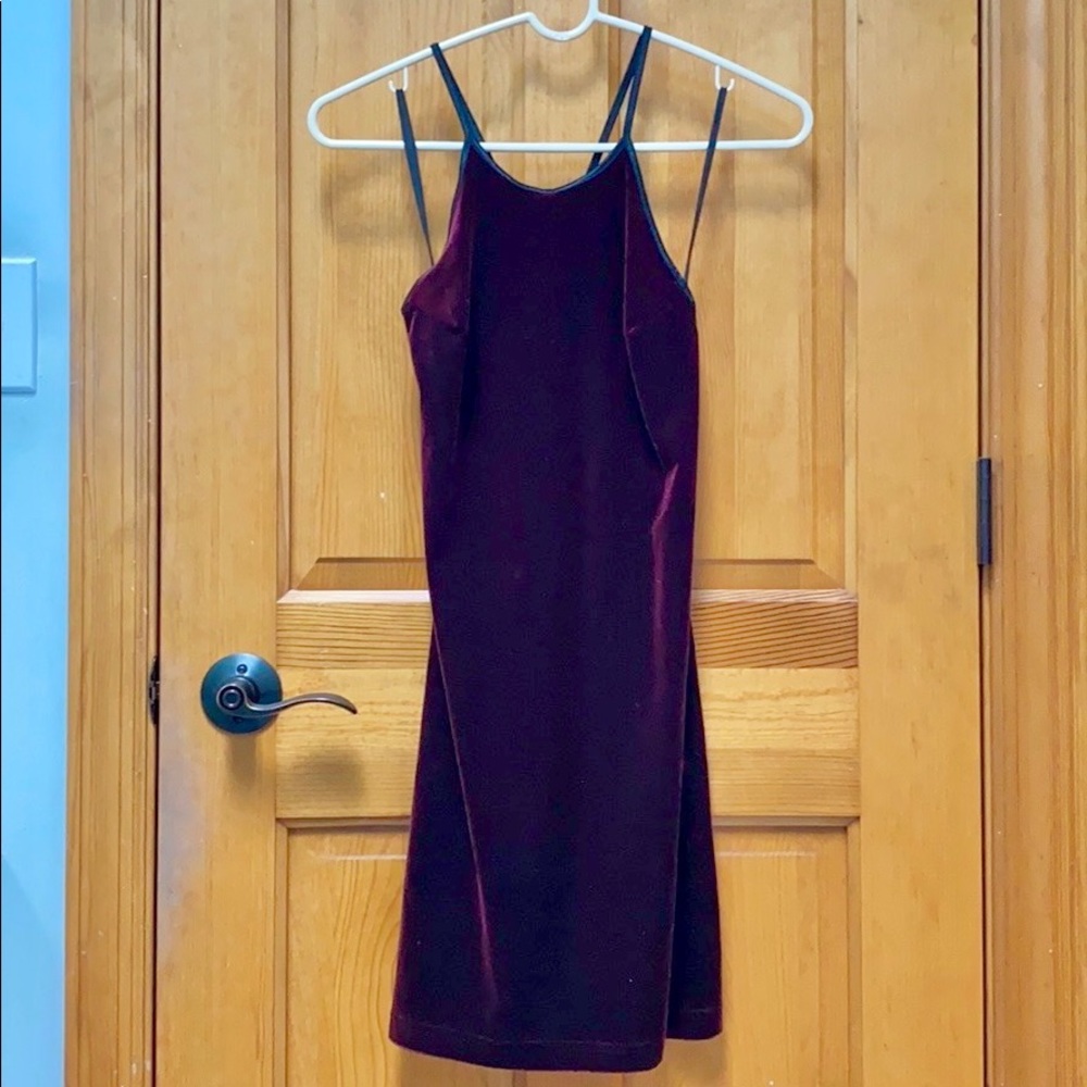 NWT Velvet Mini Dress